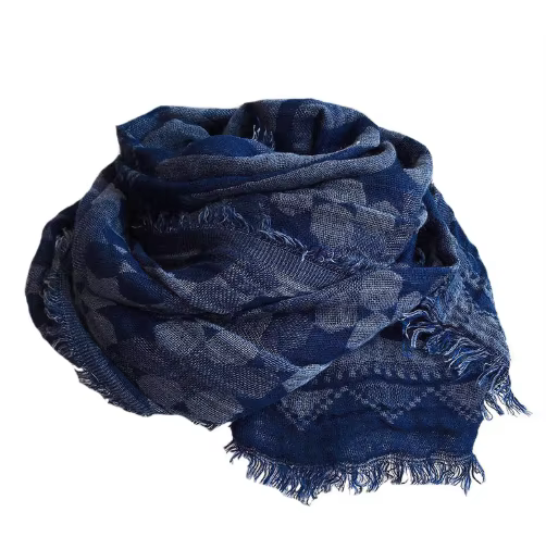 Écharpe de Luxe en Coton Doux de Style Unisexe