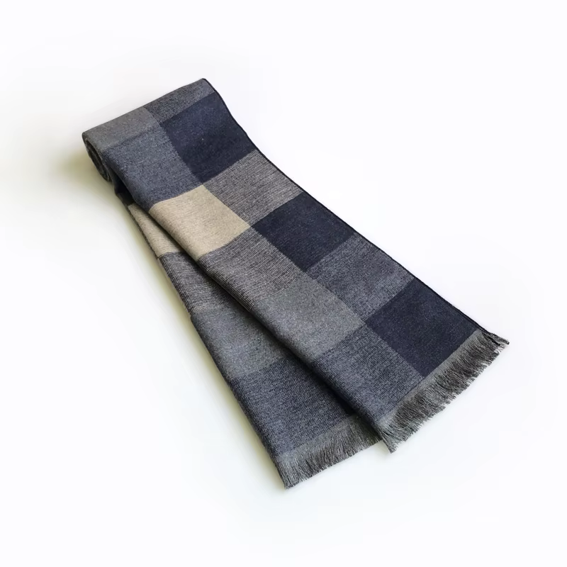 2024 décontracté Cool hommes foulards hiver chaud Viscose cachemire écharpe enveloppes automne