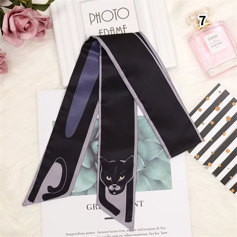 Écharpe skinny pour femme