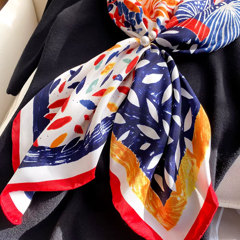 Foulard de Styliste de Marque pour Femme