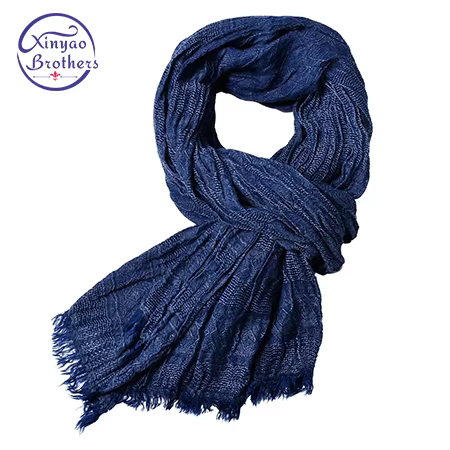 2018 luxe bande écharpe hommes solide coton écharpe femme et homme châle enveloppement jacquard tissage longues écharpes avec des glands 175*80 cm
