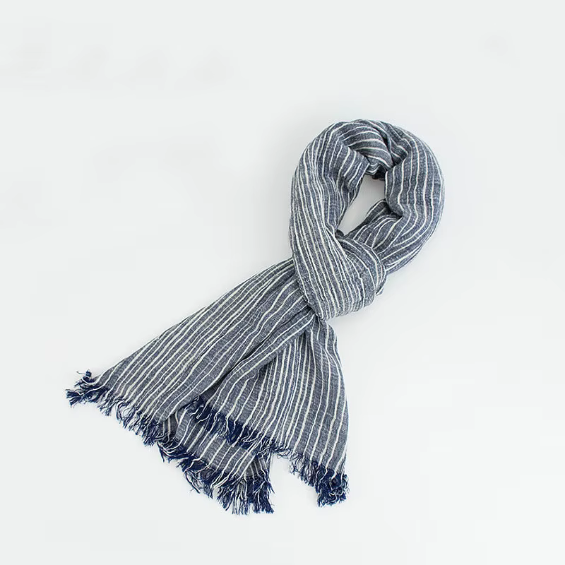 Marque écharpe de luxe concepteur couleur contrat silencieux frangé gland coton foulards pour homme printemps classique Cachecol châle YG369