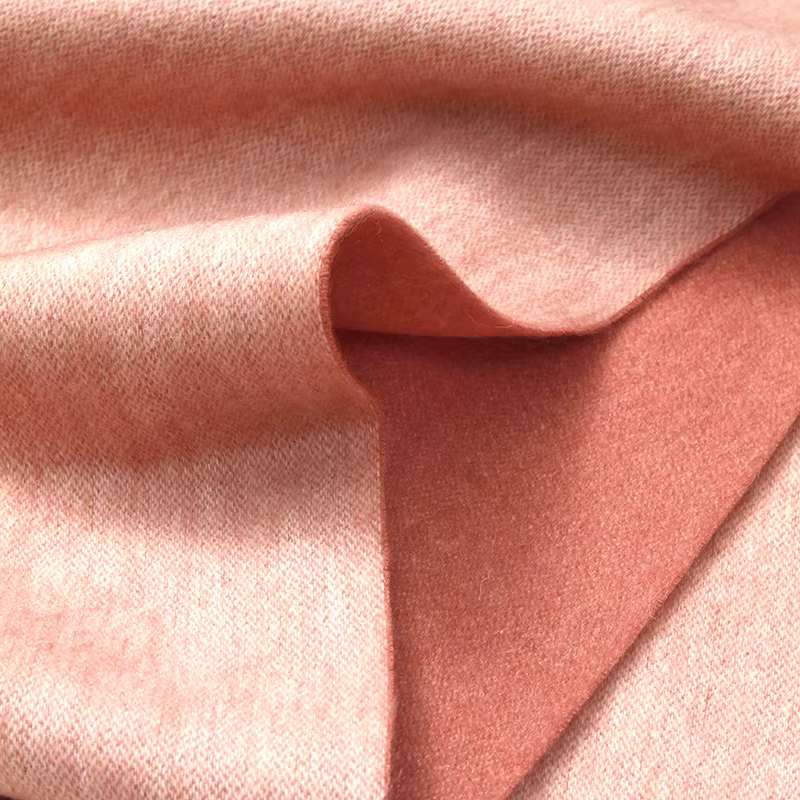 Écharpe en laine double face pour femme