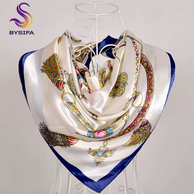 [BYSIFA] – foulard carré de marque