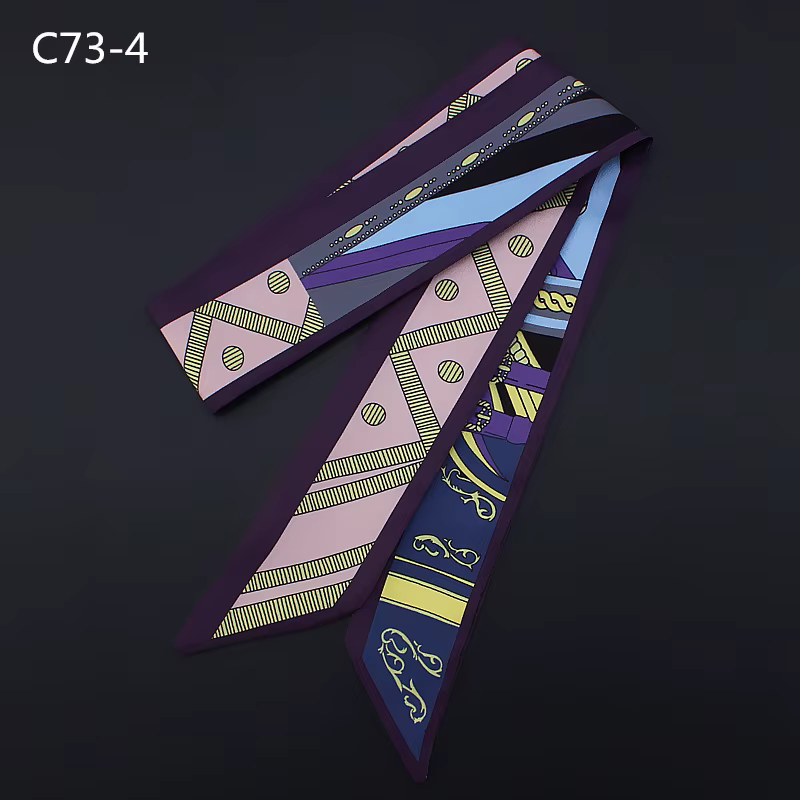 Foulard long et étroit en sergé pour femme