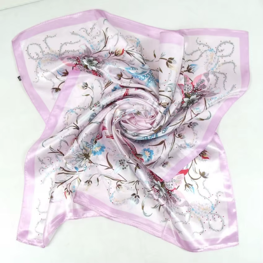 Écharpe Hijab rose pour femmes