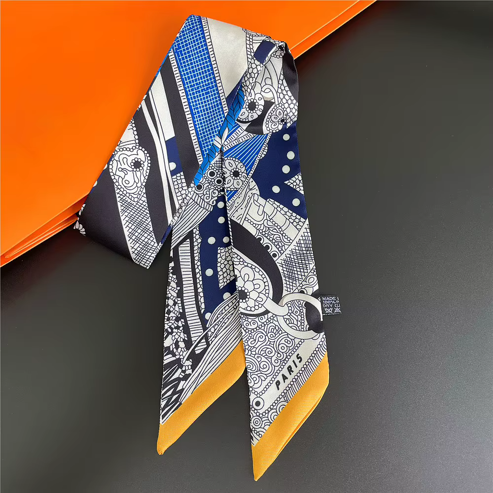 Magnifique Foulard d'été imprimé selle