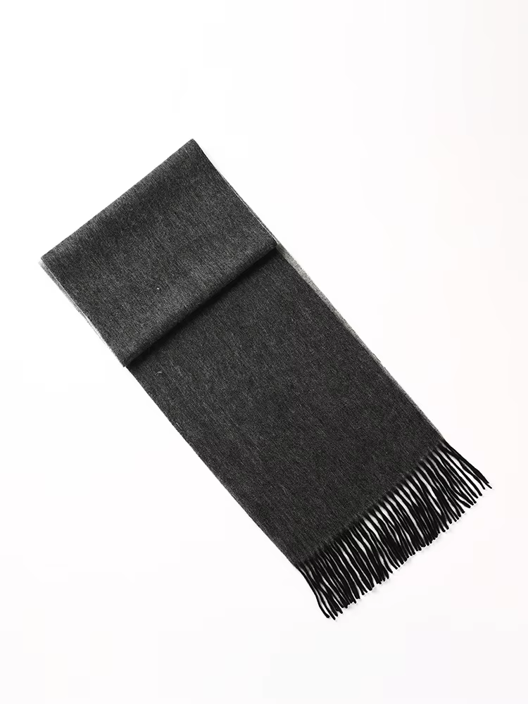 Écharpe en laine à carreaux double face pour hommes