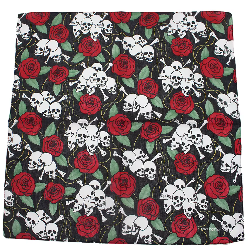 Foulard Bandana carré 100% coton