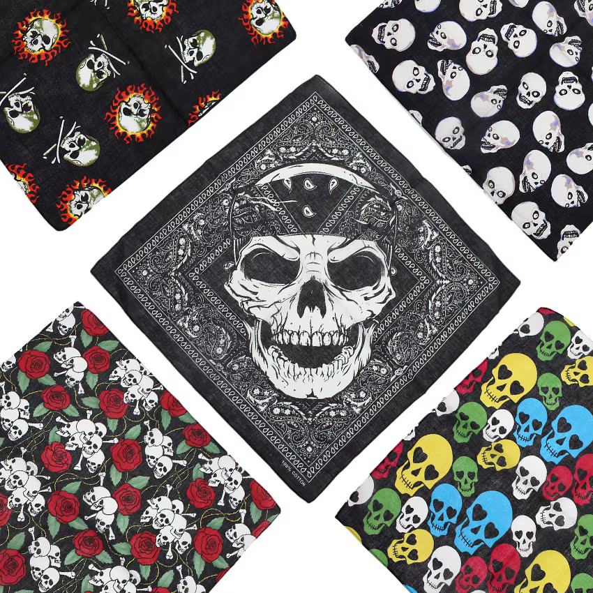 Foulard Bandana carré 100% coton