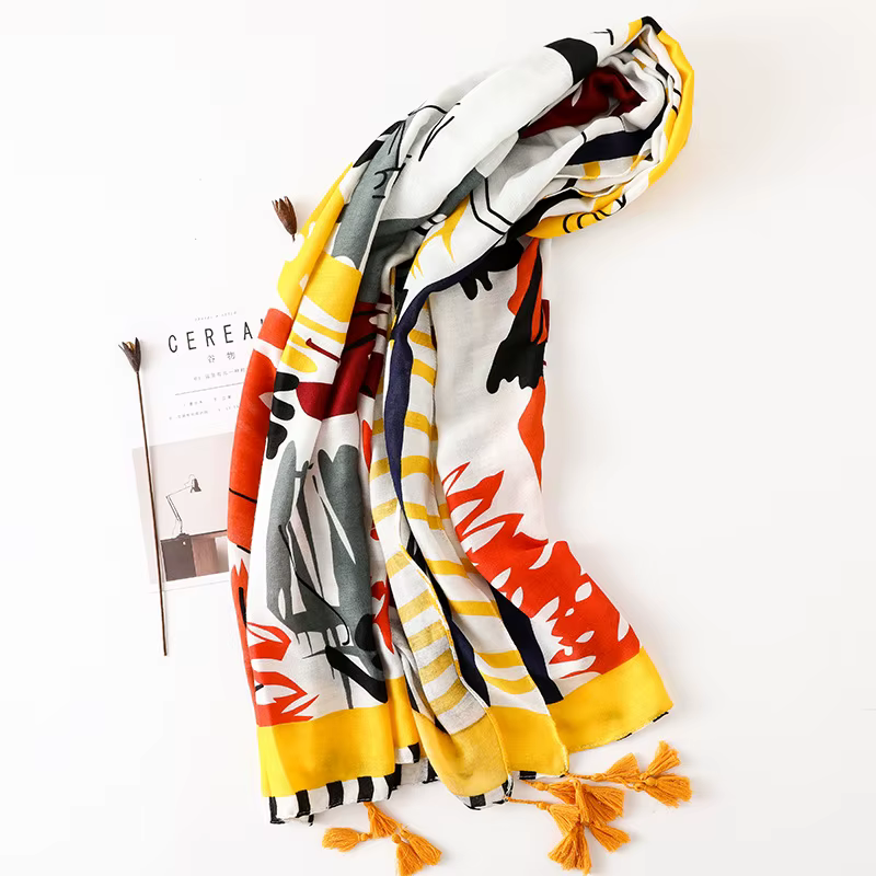 Foulard en coton pour femmes