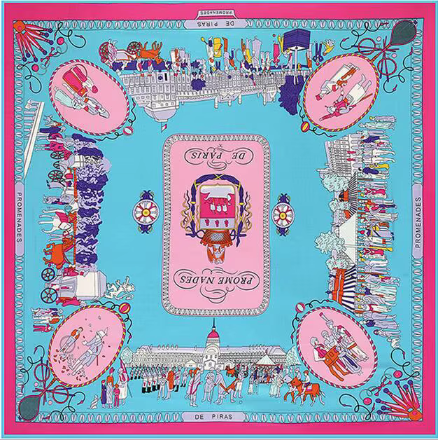 Foulard sergé pour femmes