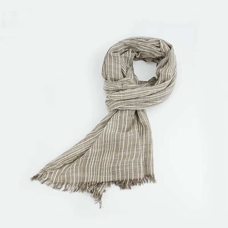 Marque écharpe de luxe concepteur couleur contrat silencieux frangé gland coton foulards pour homme printemps classique Cachecol châle YG369