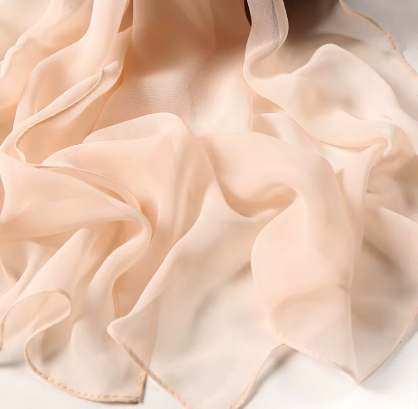 Foulards en mousseline de soie printemps été foulard