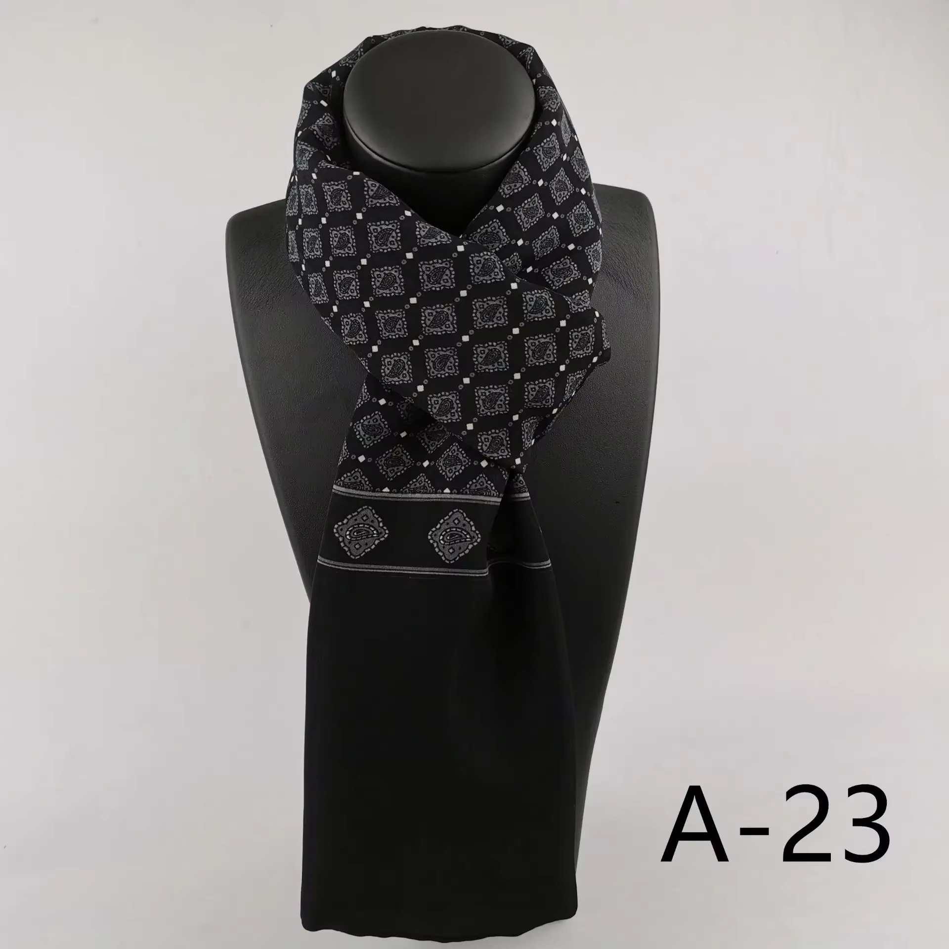 Nouvelle Écharpe en Polaire Double Couche Lavable pour Homme