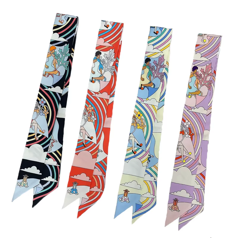 Foulard en soie de mûrier pour femmes