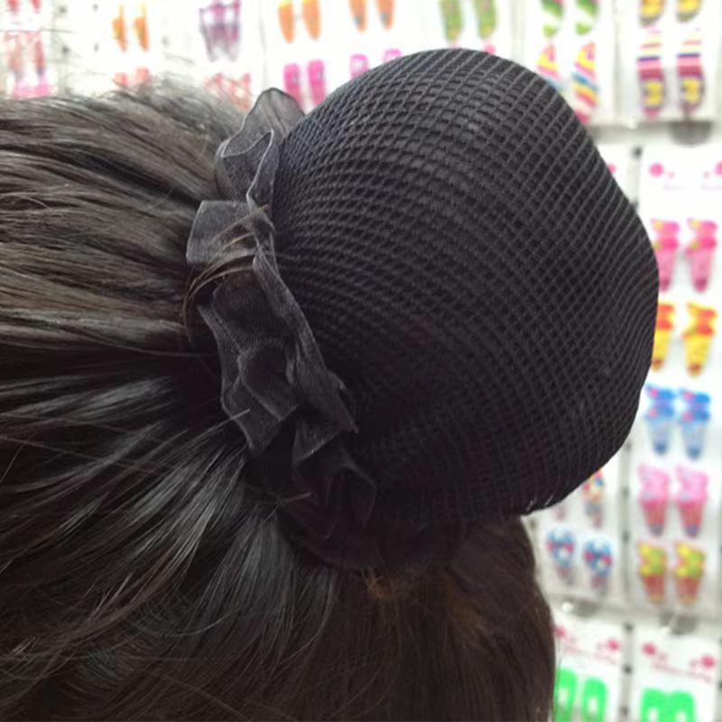Belle couverture de chignon Snood femmes filet à cheveux Ballet danse patinage Crochet Fanchon strass style chapeaux accessoires
