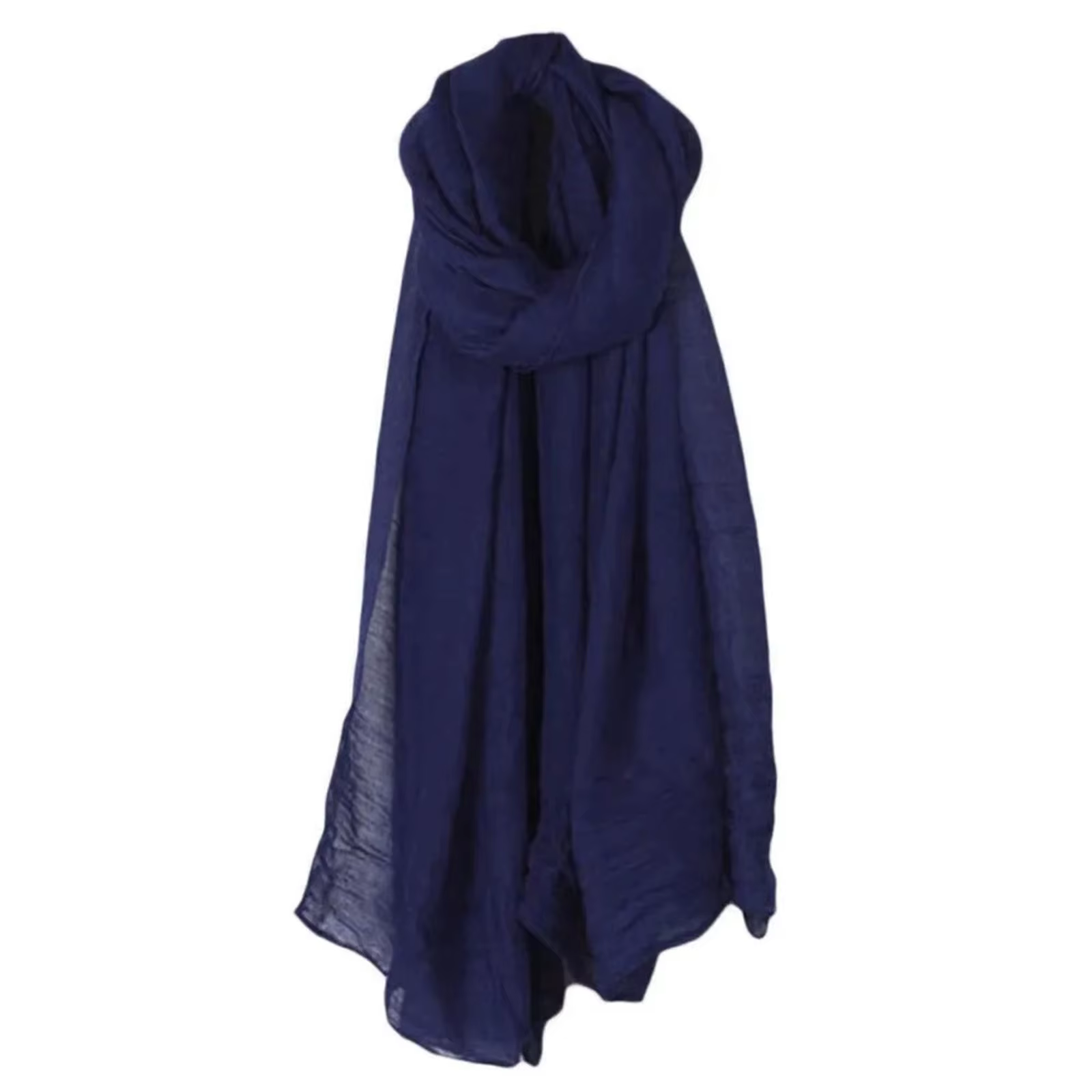 Mode nouveau 16 couleurs femmes longue écharpe Wrap foulards Vintage coton lin grand châle Hijab élégant solide noir rouge blanc