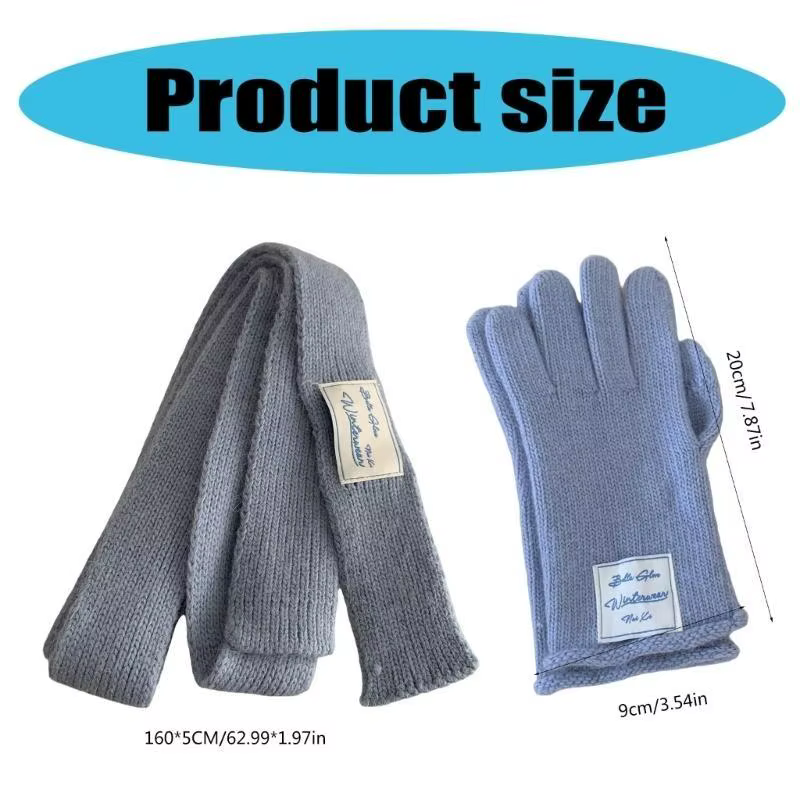 Gants écharpe mode 39bb pour jeunes