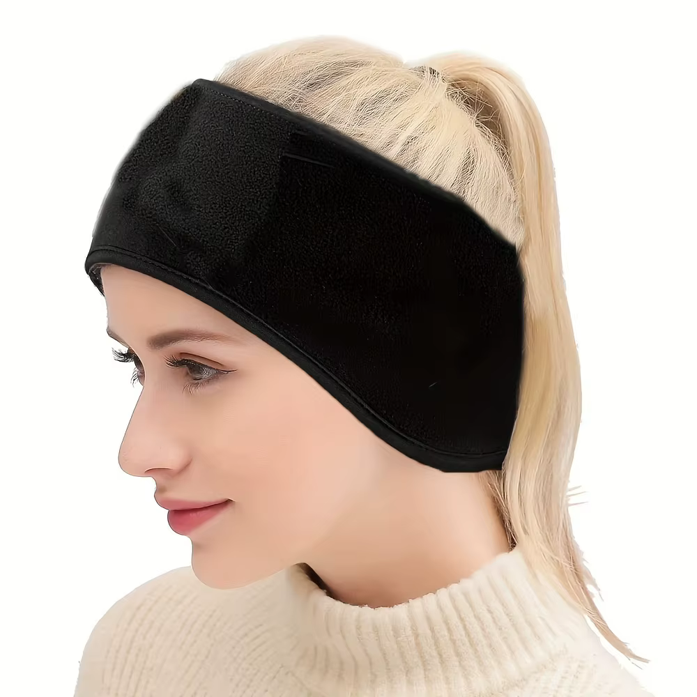 1 pièces cache-oreilles chauds unisexe hiver bandeau doux coupe-vent Protection des oreilles épaissi chaleur Sport