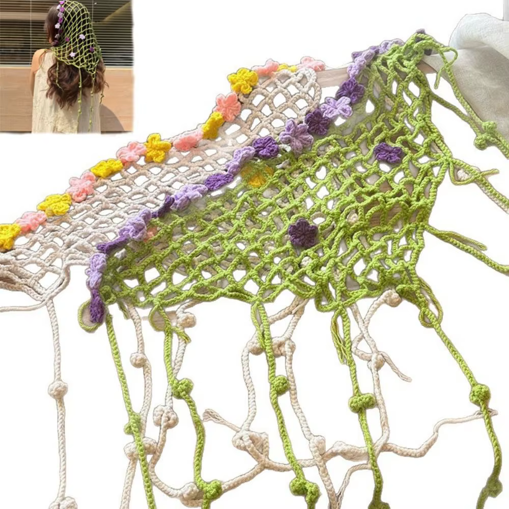 Nouvelle écharpe de hanche au crochet