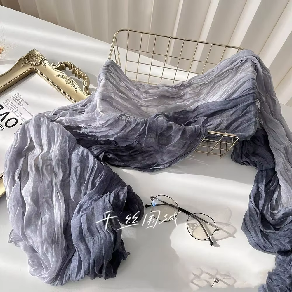 VREOVOR – écharpe à changement progressif gris pour hommes et femmes