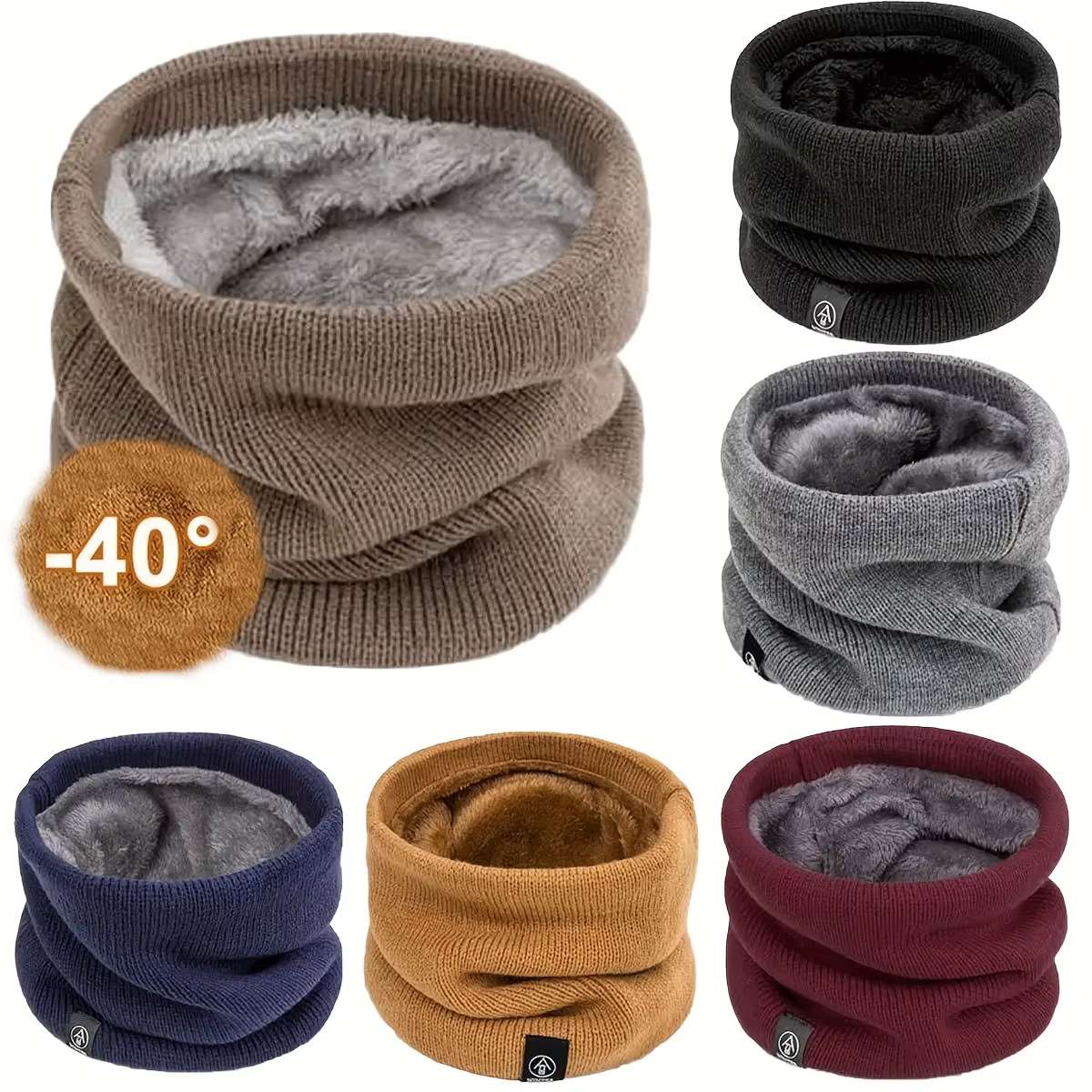 Écharpe de sport tricotée pour hommes et femmes