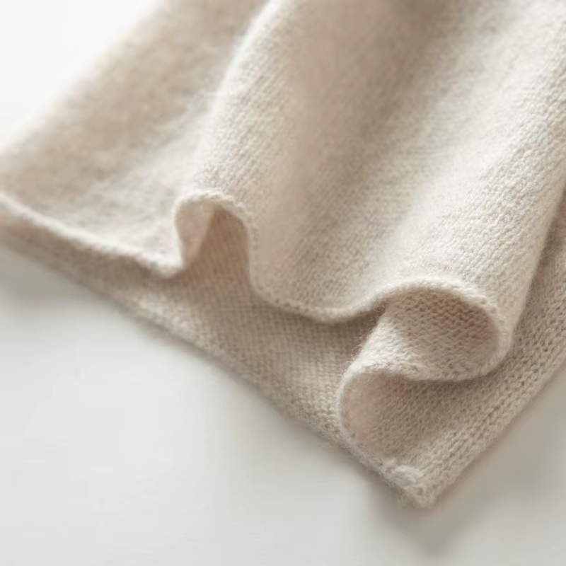 100% cachemire tricot écharpe hiver nouvelles femmes solide doux chaud foulards cou chaleur