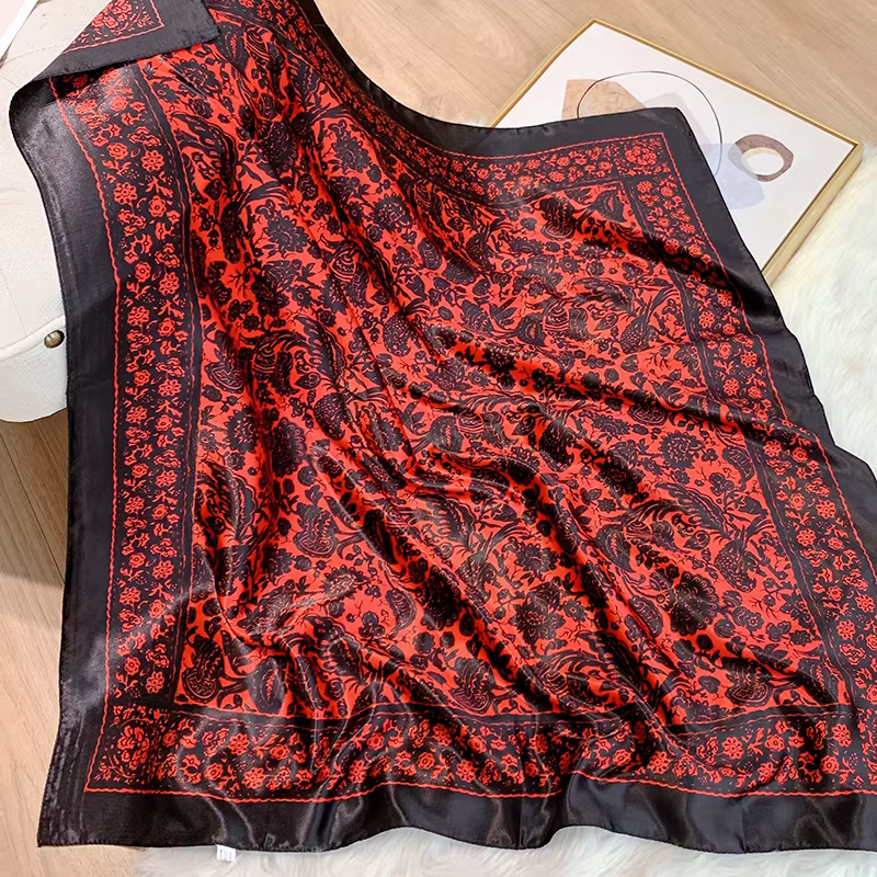 Foulard de Marque de Luxe pour Femme Musulmane