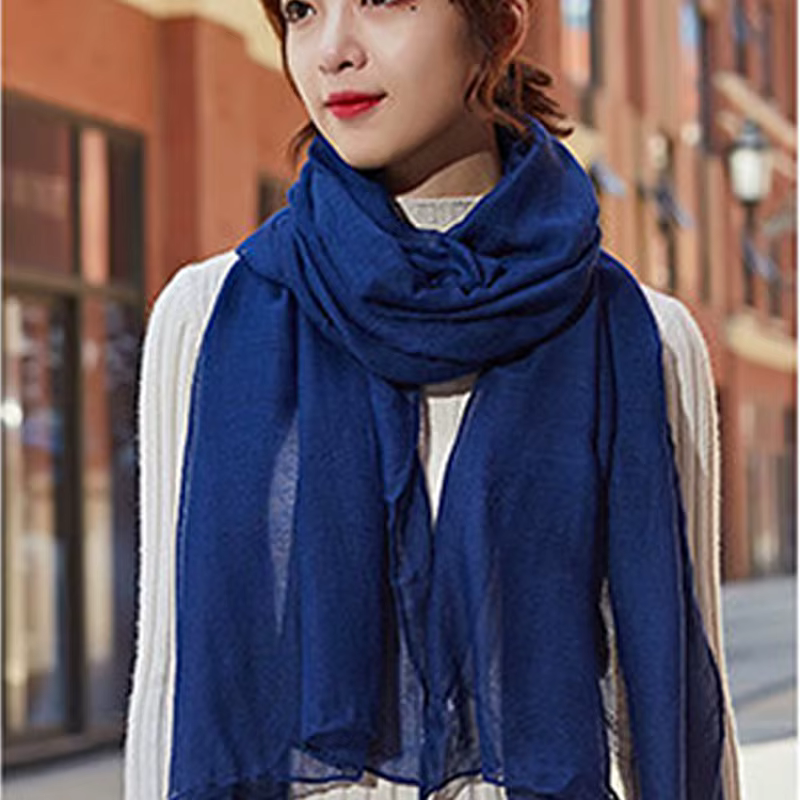 2022 coton lin écharpe femmes concepteur de luxe printemps hiver chaud écharpes Pashmina Hijabs foulards châles enveloppes Foulard bandeau