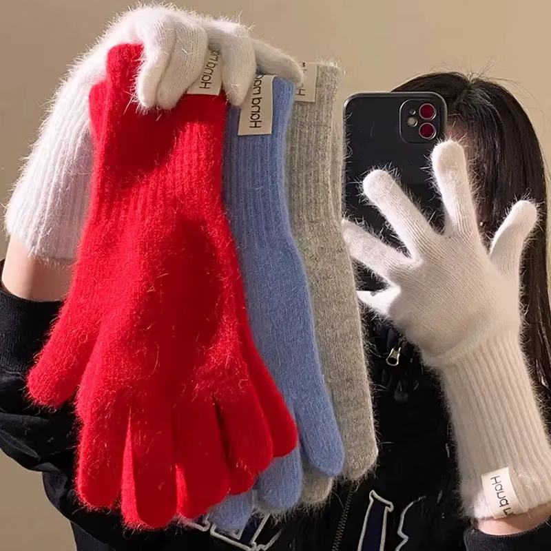 Gants en laine et cachemire pour femmes