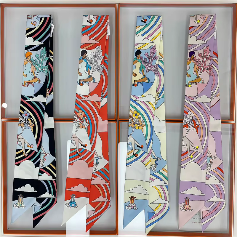 Foulard en soie de mûrier pour femmes