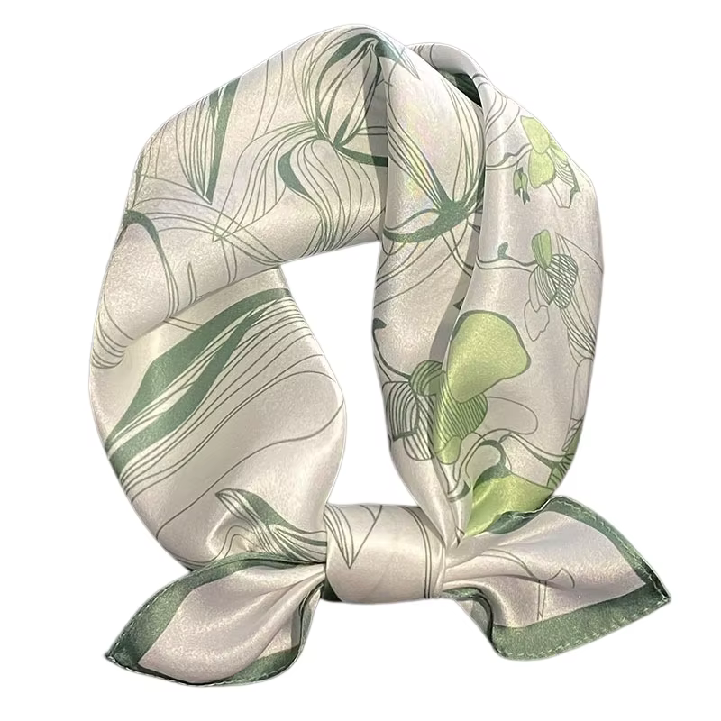 Foulard 100% Soie de Mûrier Véritable pour Femme