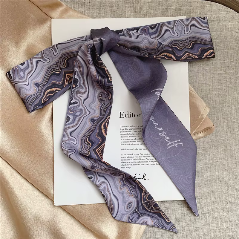Foulard Nœud Papillon Rétro Style Chinois pour Femme