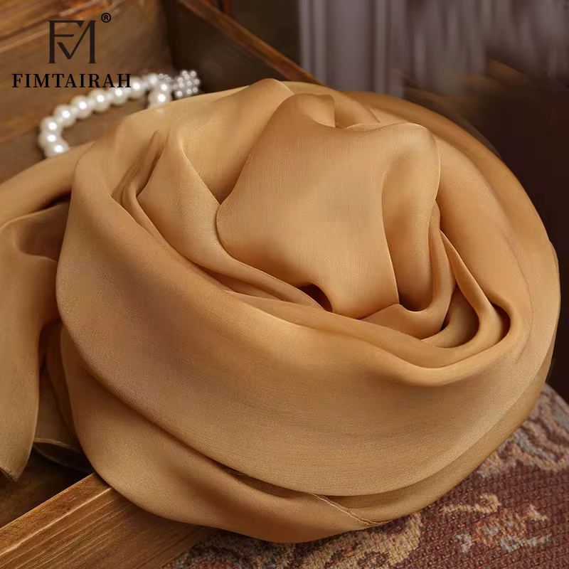 InjChiffon-Foulard pour Femme