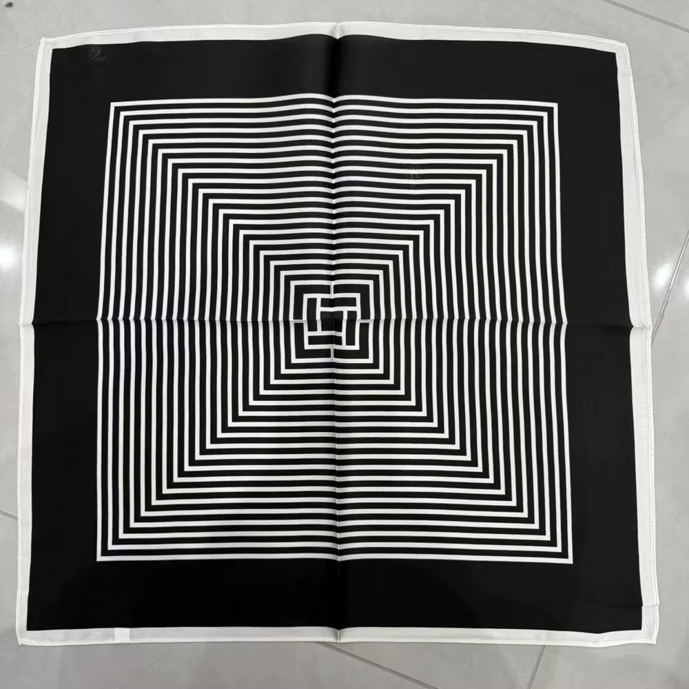 Foulard en Soie Naturelle 100% Véritable pour Femme