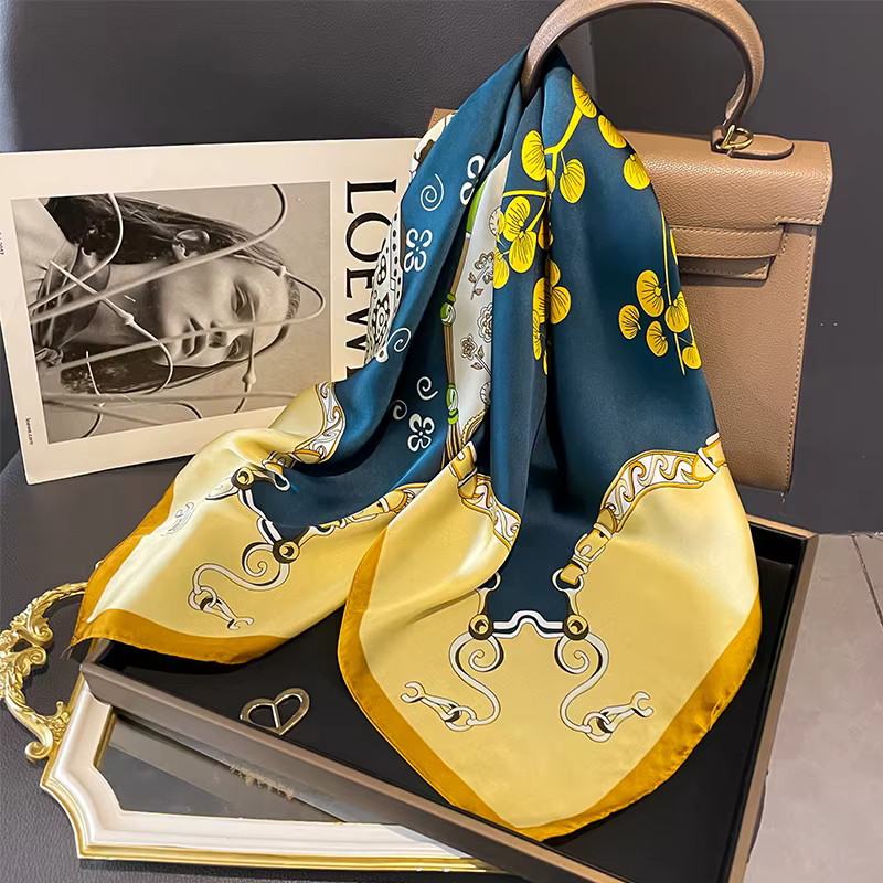 Foulard carré Design pour femmes
