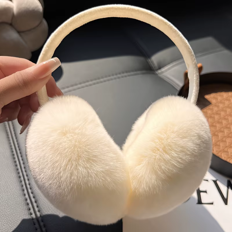 Cache-oreilles en peluche pour femmes