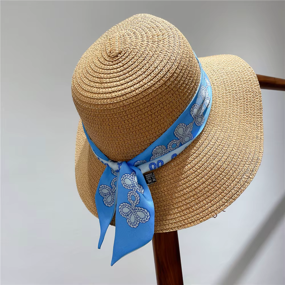 Foulard d'été imprimé nœud pour femmes