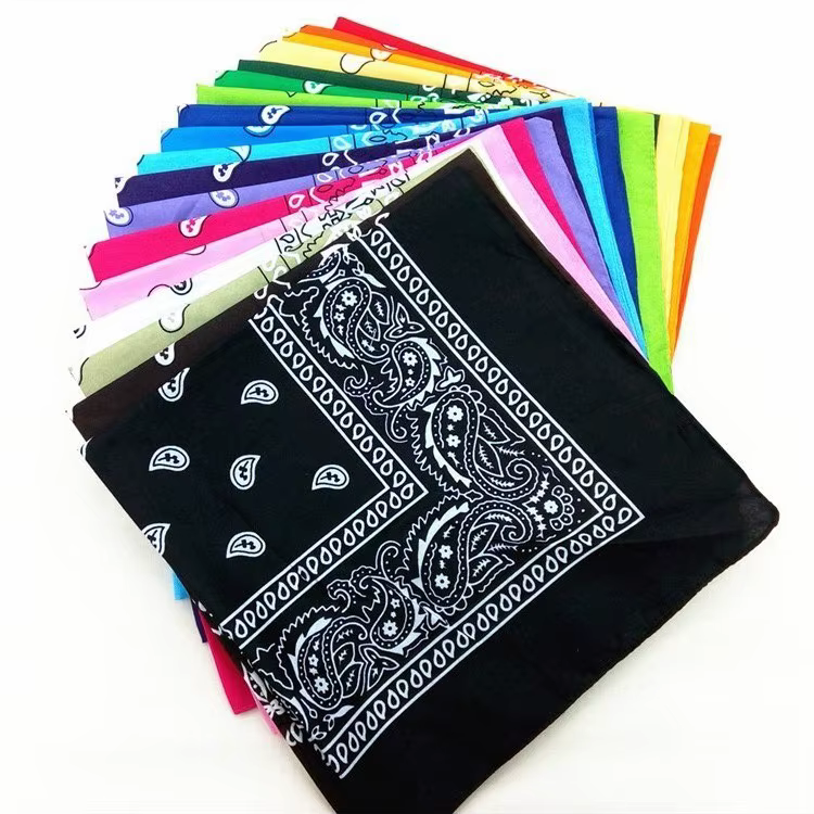 Bandana carré en coton tendance Hip Hop 2026