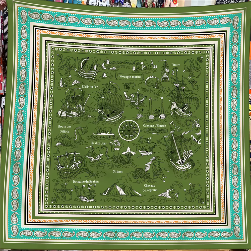 Foulard en cachemire de soie pour femmes