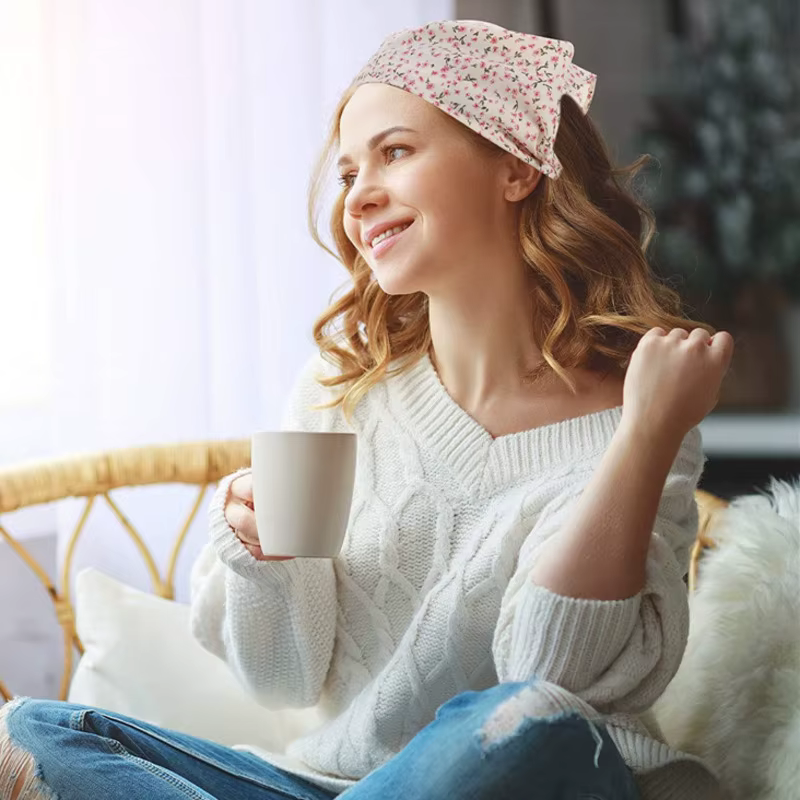 Bandeau élastique imprimé bohème pour femmes