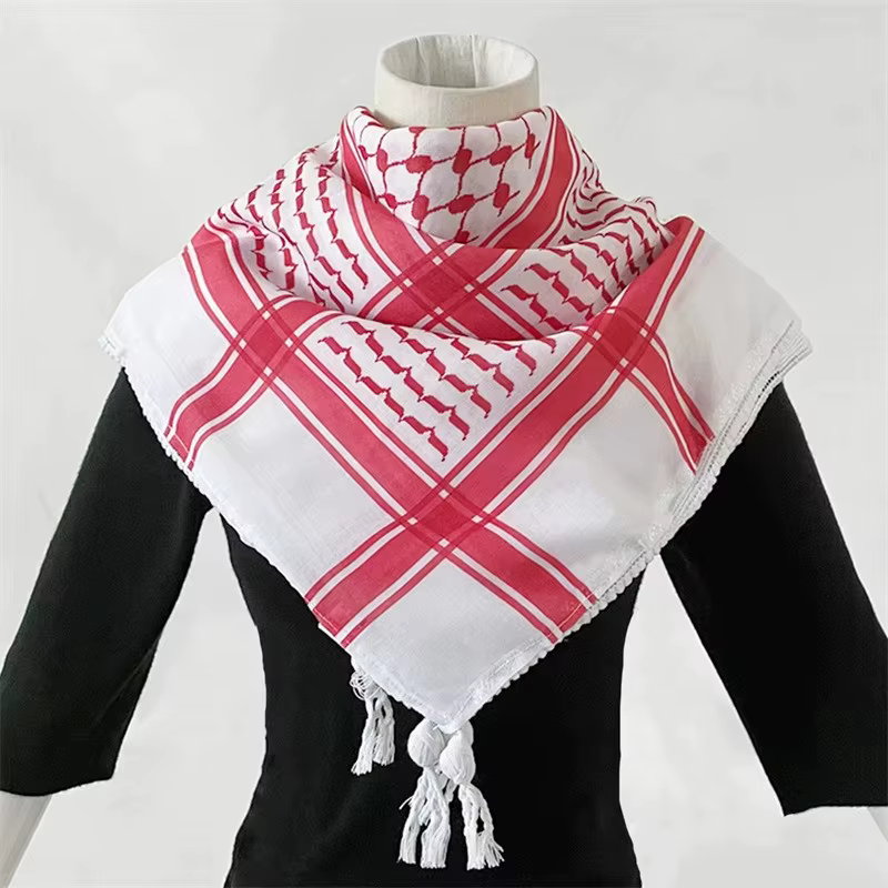 Nouveau Foulard arabe pour hommes et femmes Jacquard Arafat émeraude dubaï écharpe moyen-orient arabie saoudite