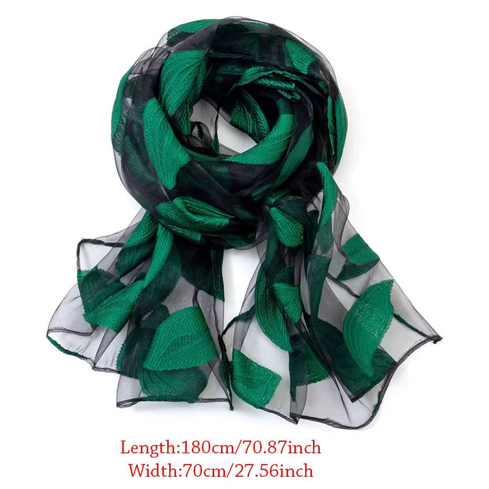 Injplanchers f-Châle transparent léger pour femme