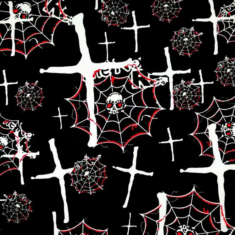 Foulard carré tête de mort pour hommes et femmes