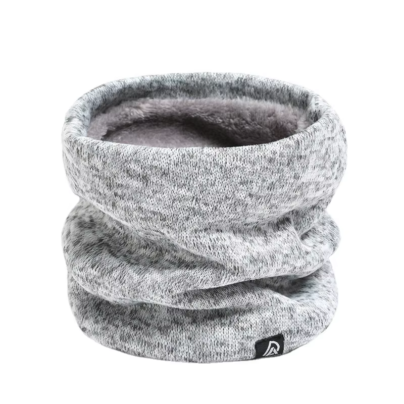 Chauffe-cou en polaire tricoté pour hommes et femmes
