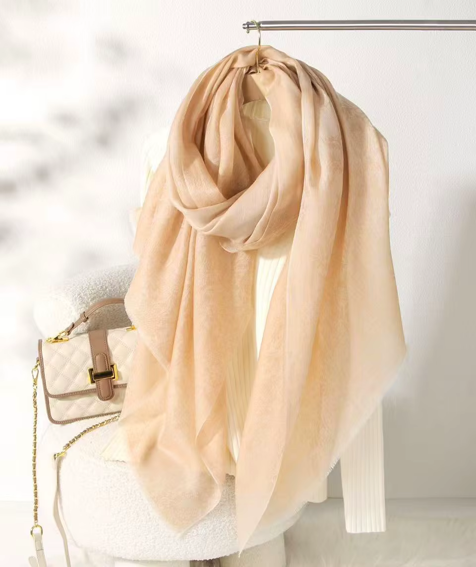 Écharpe 100% cachemire pour femme, châle luxueux, doux et chaud, léger, élégant, jacquard, polyvalent, décontracté, tendance