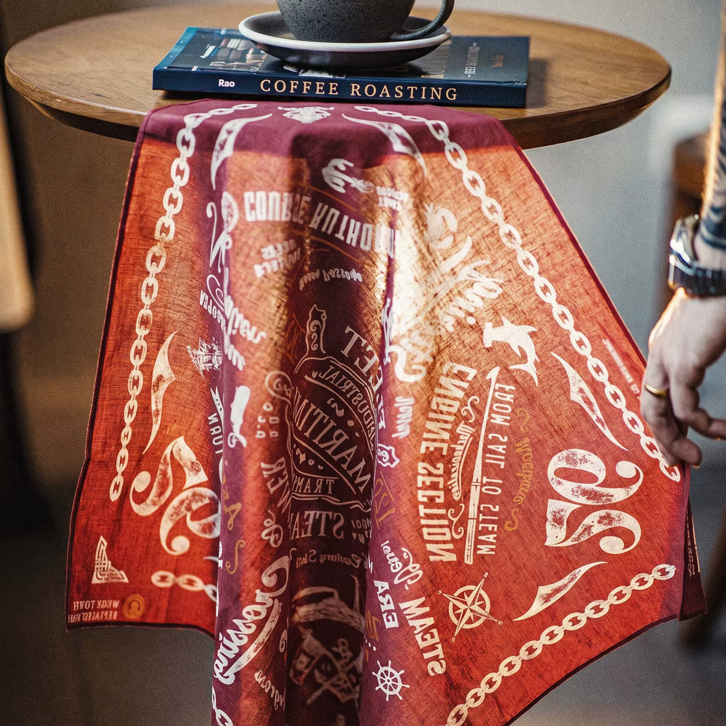 Bandana en coton imprimé Maden pour homme