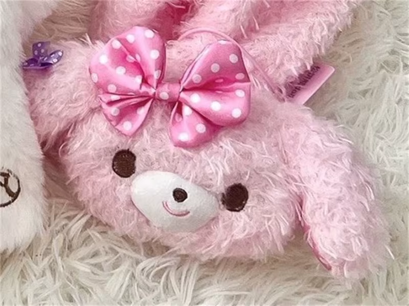Écharpe en peluche Bonbonribbon Bunny pour femme