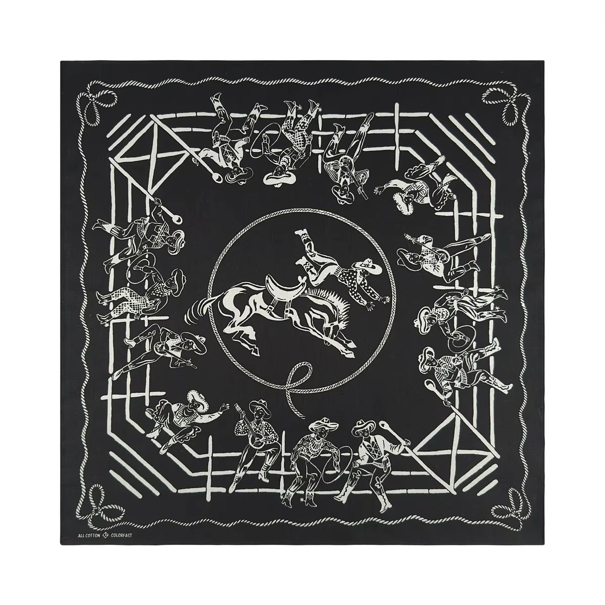 Bleu marine haute qualité Hip Hop coton carré écharpe hommes Bandana écharpe bandeau noir Paisley cadeaux pour garçons/filles